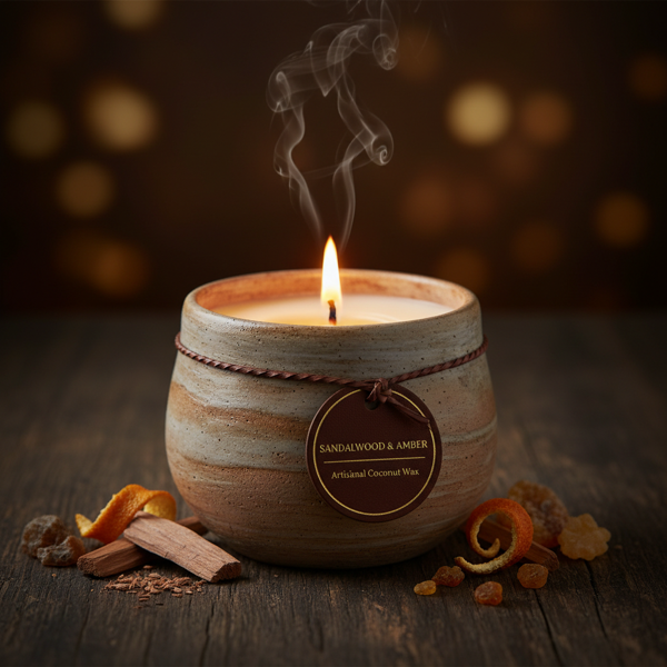 Bougie Coco Bois de Santal